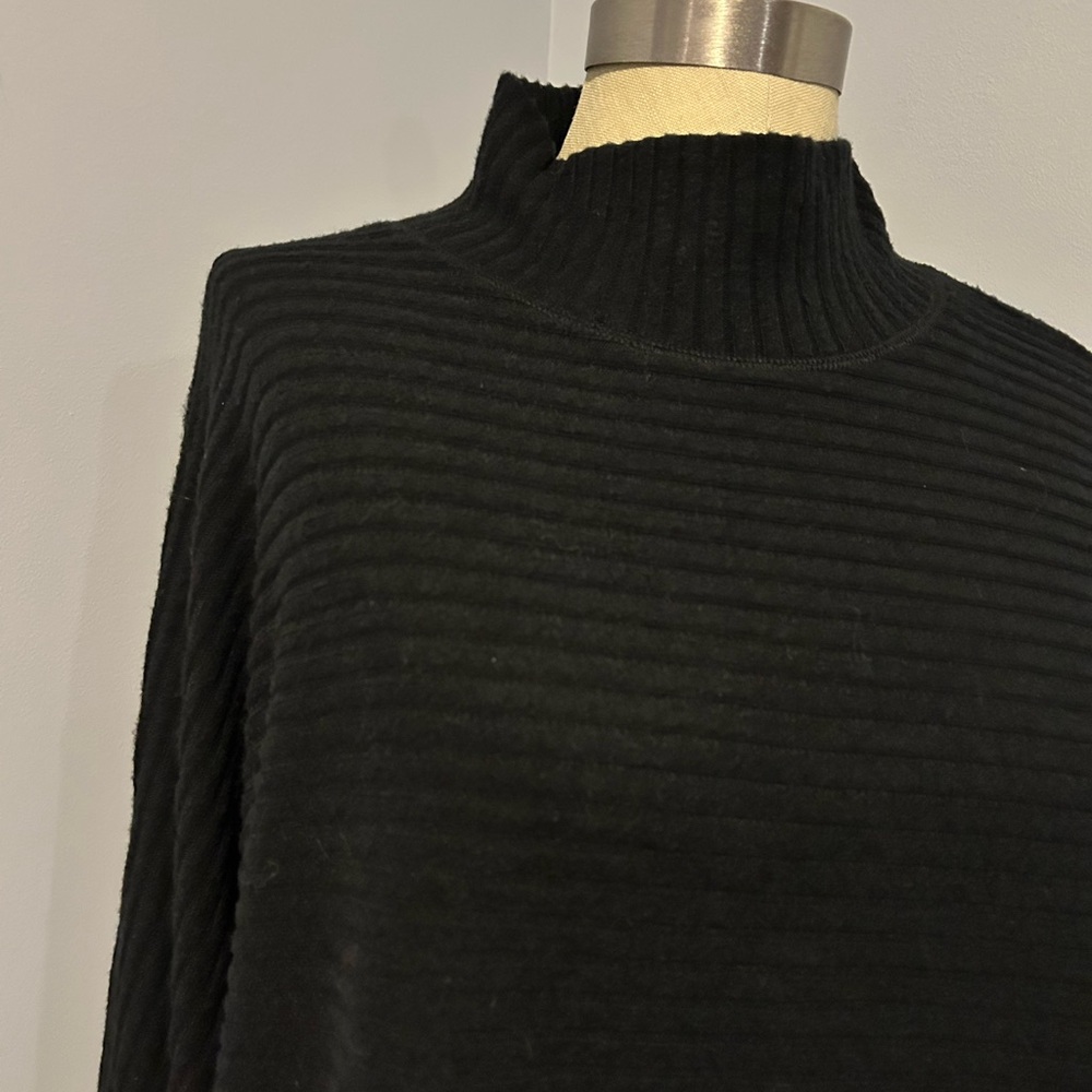 Pilcro Cozy Ribbed Turtleneck Batwing Pullover Sweater Size XL NWT - Picture 5 of 7